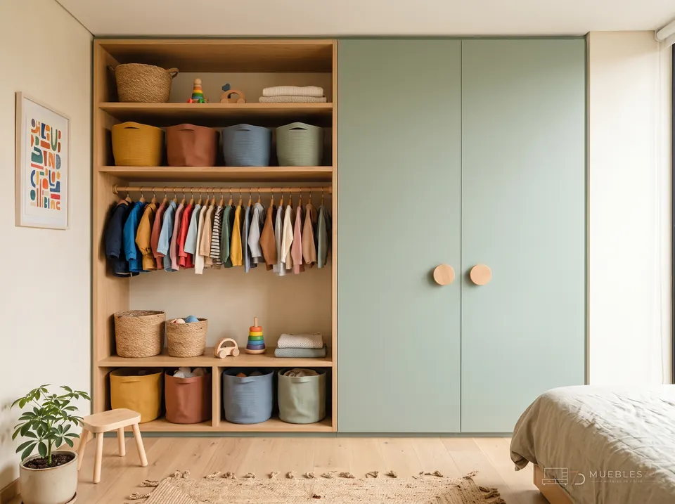 Idea de closets a medida — Muebles7D