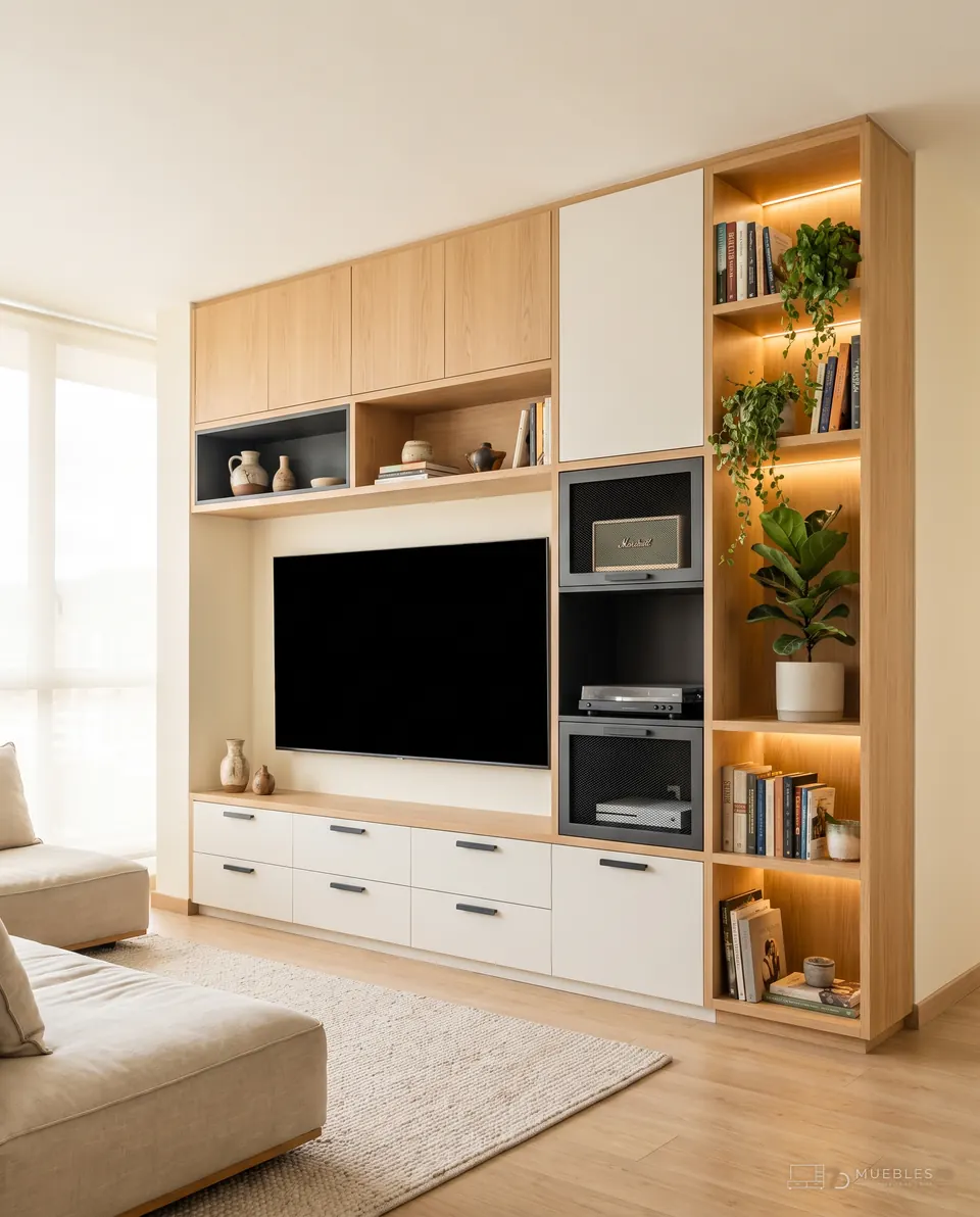 Muebles de entretenimiento a medida en Bucaramanga